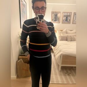 Faherty Surf Sweater - Multi Ski Stripe, Size S